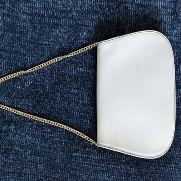 Tory Burch Vera Clutch - New Ivory Color - Picture 3 of 11